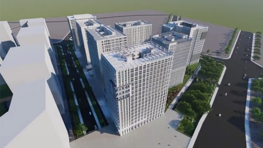 河北某地產(chǎn)項目BIM設(shè)計建模、全景漫游、模型渲染